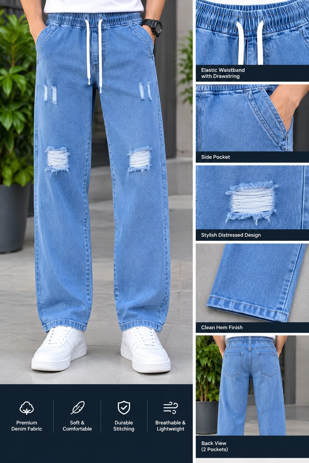 Denim Baggy